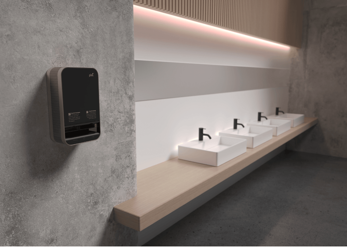 Period product dispensers included in new builds from 2027 - Pixii